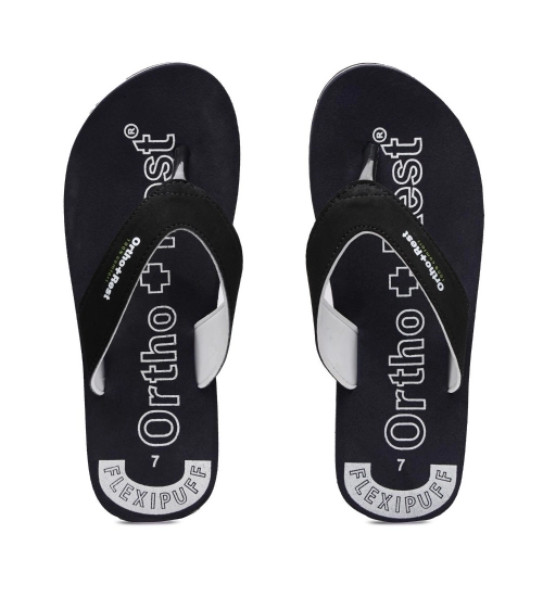Generic Unisex Rubber Comfortable Orthopedic Doctor Slipper and Flip Flops (Blue)