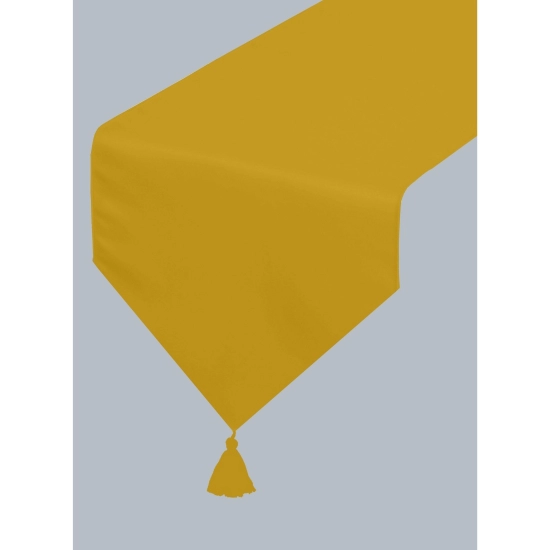 Generic Solid Cotton Table Runners (Mustard)