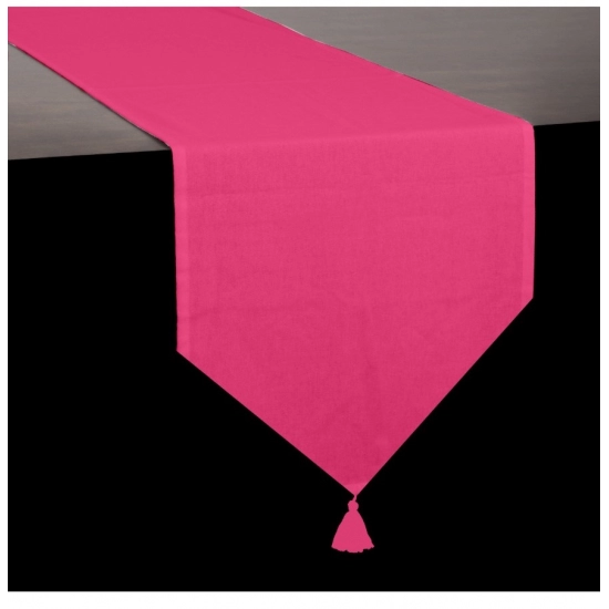 Generic Solid Cotton Table Runners (Dark Pink) Generic Solid Cotton Table Runners (Dark Pink)