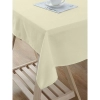 Generic Solid Cotton Plain Table Cloth (Beige)
