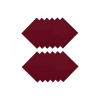 Generic Solid Cotton Napkins Sets (Maroon)