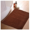 Generic Solid Cotton Hotel Bathmats (Brown)