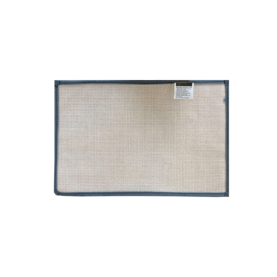 Generic Solid Polyester Bathmat (Blue)