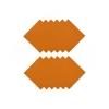 Generic Solid Cotton Napkins Sets (Orange)