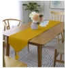 Generic Solid Cotton Table Runners (Mustard)