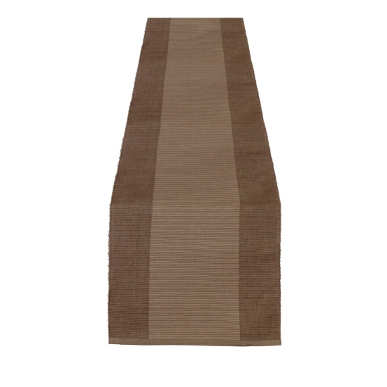Generic Striped Cotton Table Runners (Beige) Generic Striped Cotton Table Runners (Beige)