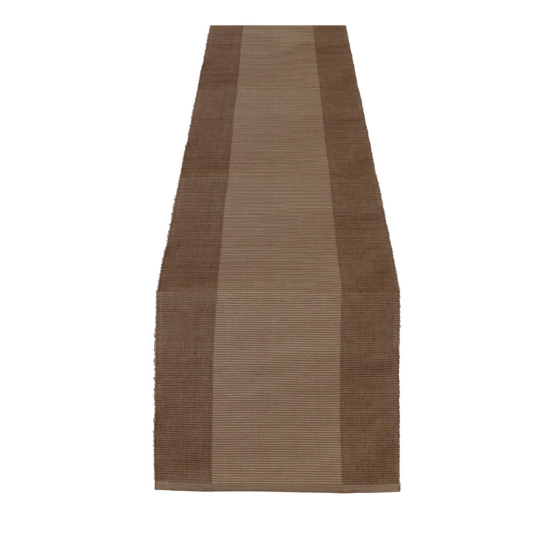 Generic Striped Cotton Table Runners (Beige)