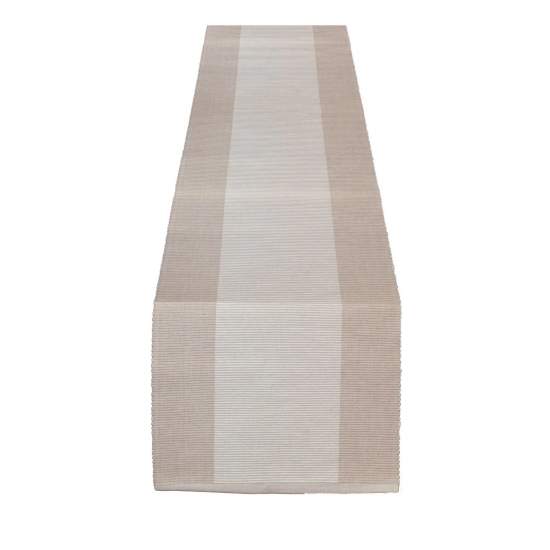 Generic Striped Cotton Table Runners (Cream) Generic Striped Cotton Table Runners (Cream)