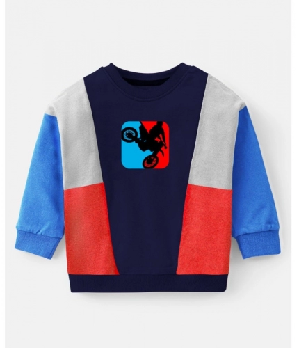 Generic Boy's Casual Full Sleeve Printed Cotton T Shirt With Pant (Blue) Generic Boy's Casual Full Sleeve Printed Cotton T Shirt With Pant (Blue)