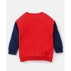 Generic Boy's Casual Full Sleeve Printed Cotton T Shirt With Pant (Red)