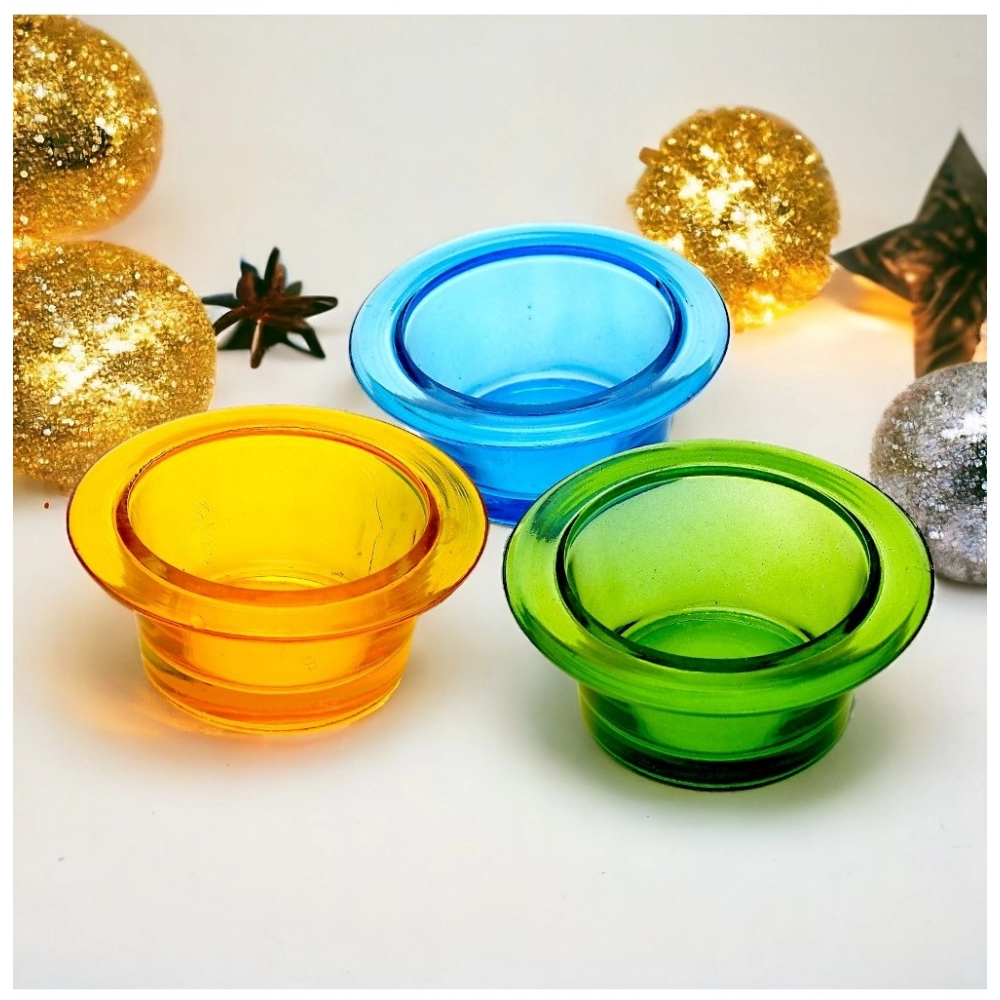 Generic Decorative Tea Light Holder Cap (Multicolor)