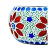 Generic Glass Mosaic Tea Light Holder (Multicolor)