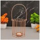 Generic Metal Tea Light Candle Holder (Rose Gold)