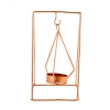 Generic Metal Tea Light Candle Holder Stand (Rose Gold)
