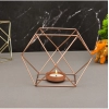 Generic Metal Tea Light Candle Holder (Rose Gold)