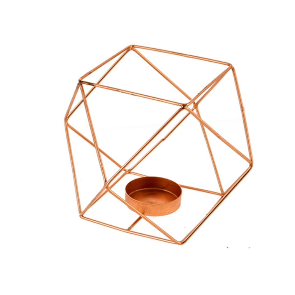 Generic Metal Tea Light Candle Holder (Rose Gold) Generic Metal Tea Light Candle Holder (Rose Gold)