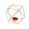 Generic Metal Tea Light Candle Holder (Rose Gold)