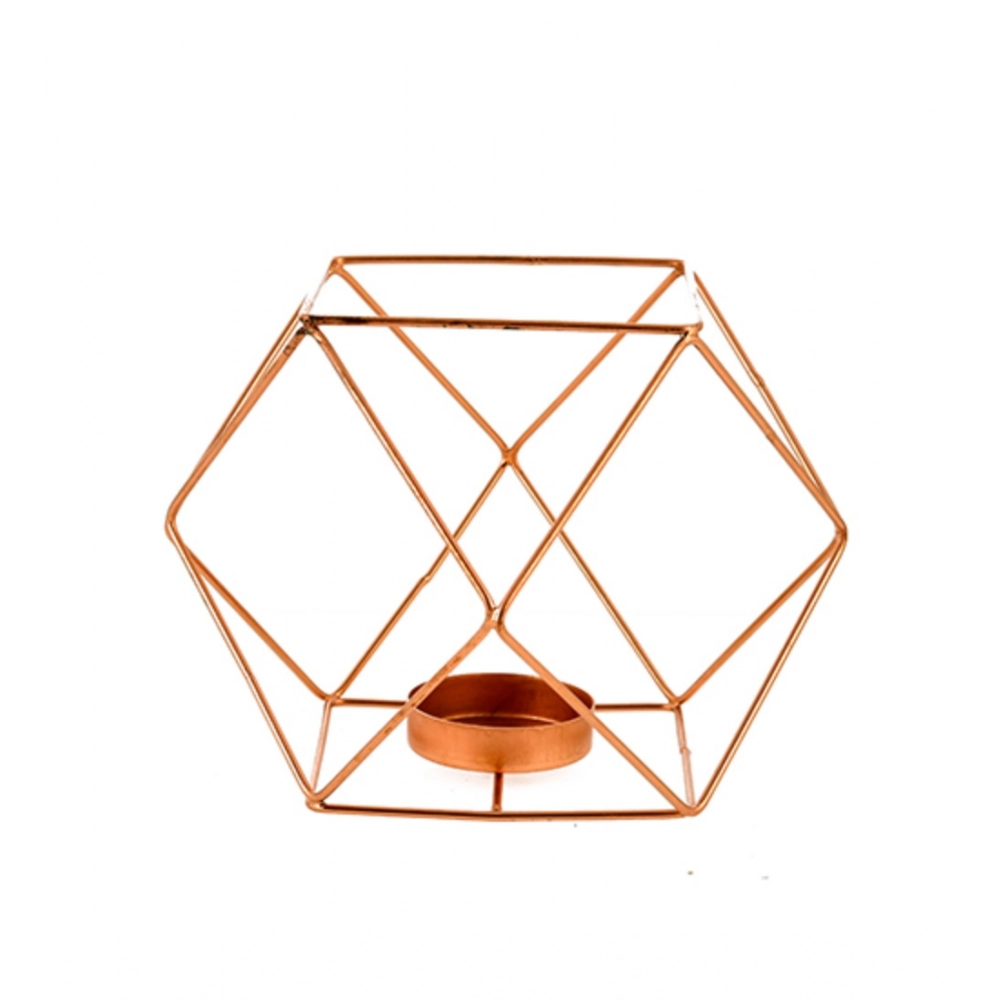 Generic Metal Tea Light Candle Holder (Rose Gold) Generic Metal Tea Light Candle Holder (Rose Gold)