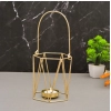Generic Metal Tea Light Candle Holder (Gold)
