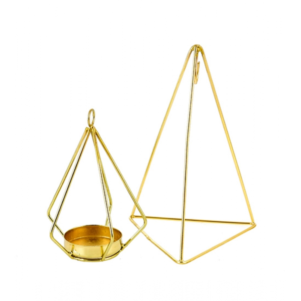 Generic Metal Tea Light Candle Holder (Gold) Generic Metal Tea Light Candle Holder (Gold)
