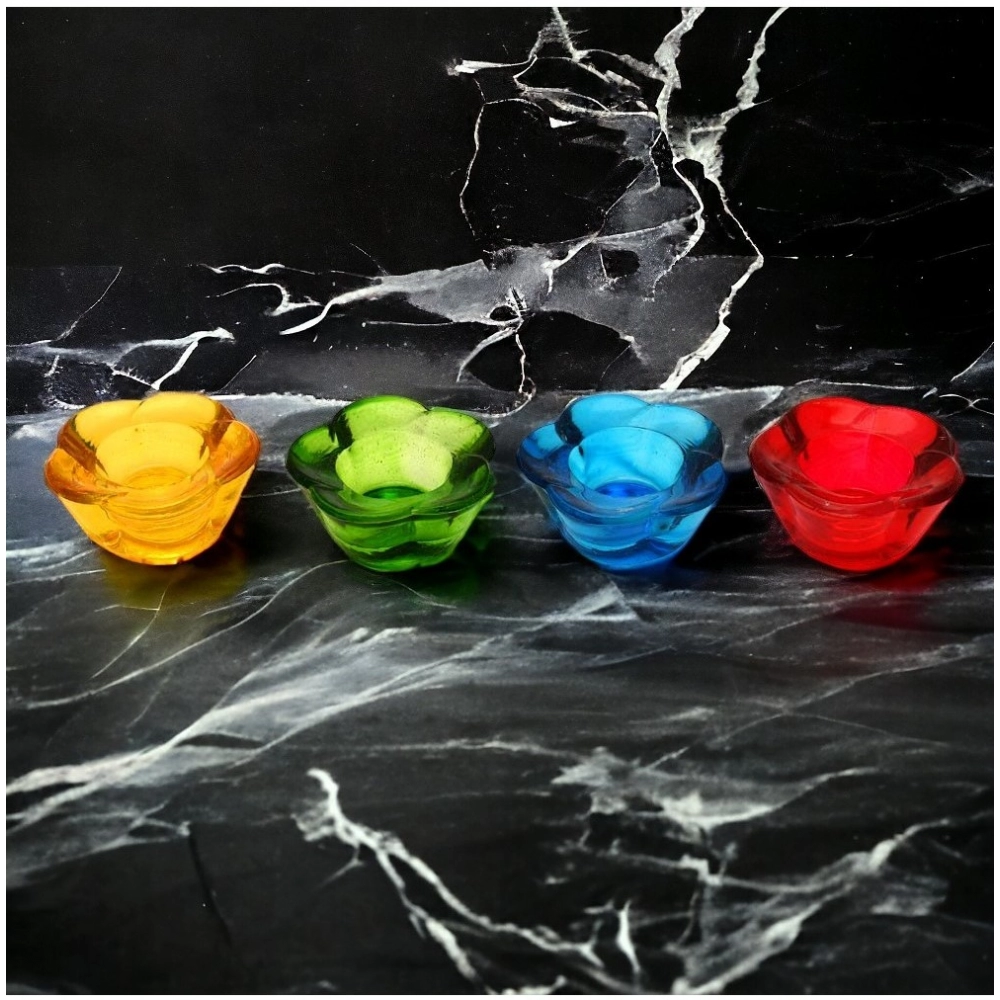 Generic Decorative Tea Light Holder Flower (Multicolor)