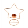 Generic Metal Tea Light Candle Holder Stand (Rose Gold)