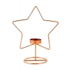 Generic Metal Tea Light Candle Holder Stand (Rose Gold)