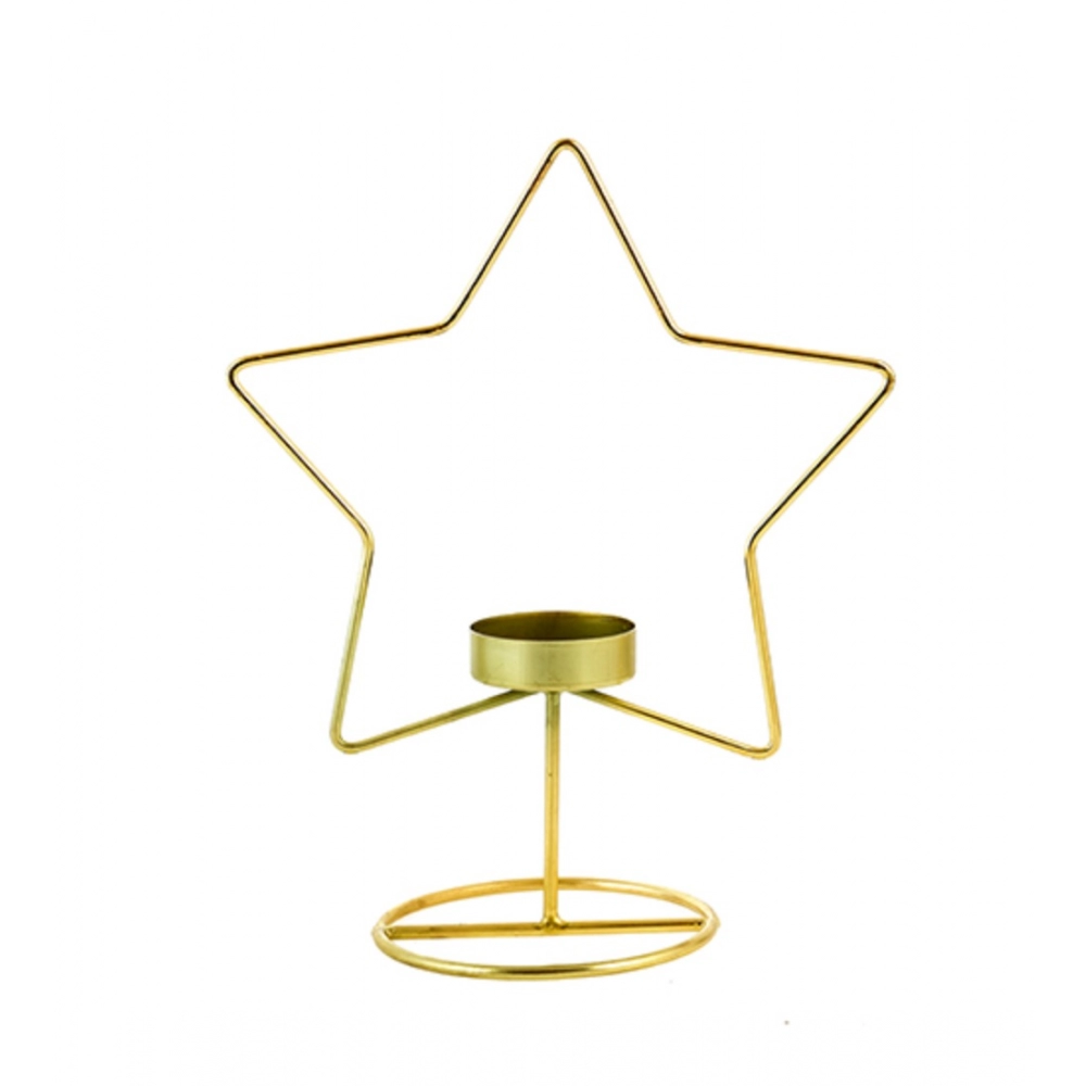 Generic Metal Tea Light Candle Holder Stand (Gold) Generic Metal Tea Light Candle Holder Stand (Gold)