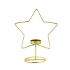 Generic Metal Tea Light Candle Holder Stand (Gold)