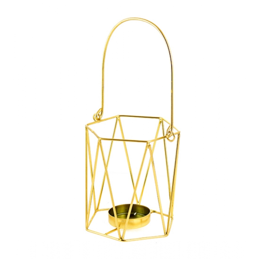Generic Metal Tea Light Candle Holder (Gold) Generic Metal Tea Light Candle Holder (Gold)