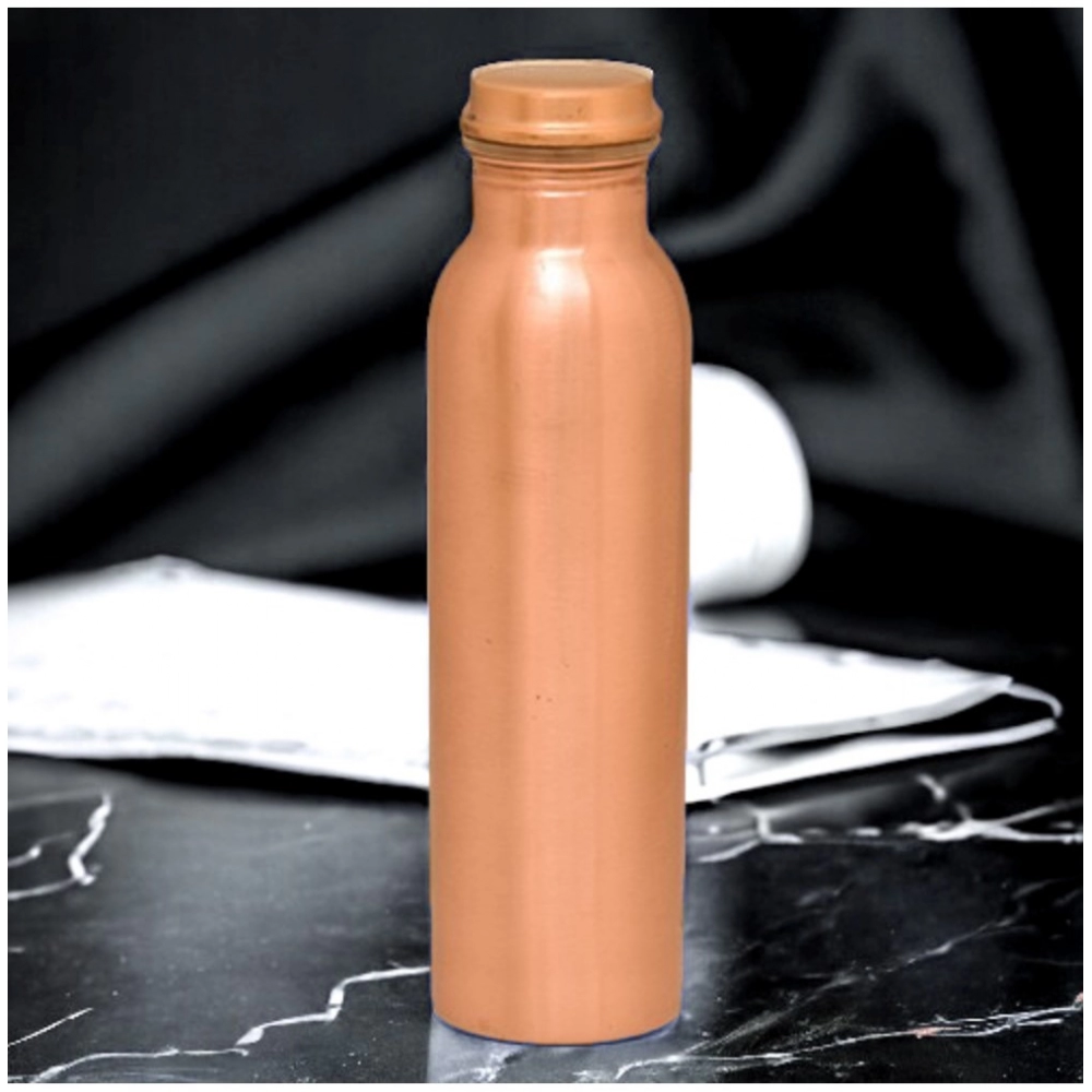 Generic Plain Copper Water Bottle 950Ml (Rose Gold) Generic Plain Copper Water Bottle 950Ml (Rose Gold)