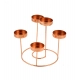 Generic Metal Tea Light Candle Holder Stand For Home Decor (Rose Gold) Generic Metal Tea Light Candle Holder Stand For Home Decor (Rose Gold)