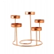 Generic Metal Tea Light Candle Holder Stand For Home Decor (Rose Gold) Generic Metal Tea Light Candle Holder Stand For Home Decor (Rose Gold)