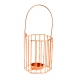 Generic Metal Tea Light Candle Holder (Rose Gold)
