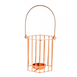Generic Metal Tea Light Candle Holder (Rose Gold)
