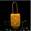 Generic Blissful Decor Cylinderical Stars Pattern Home Decoration (Yellow)
