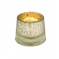 Generic Glasseam Votive Tea Light Holder (Silver)