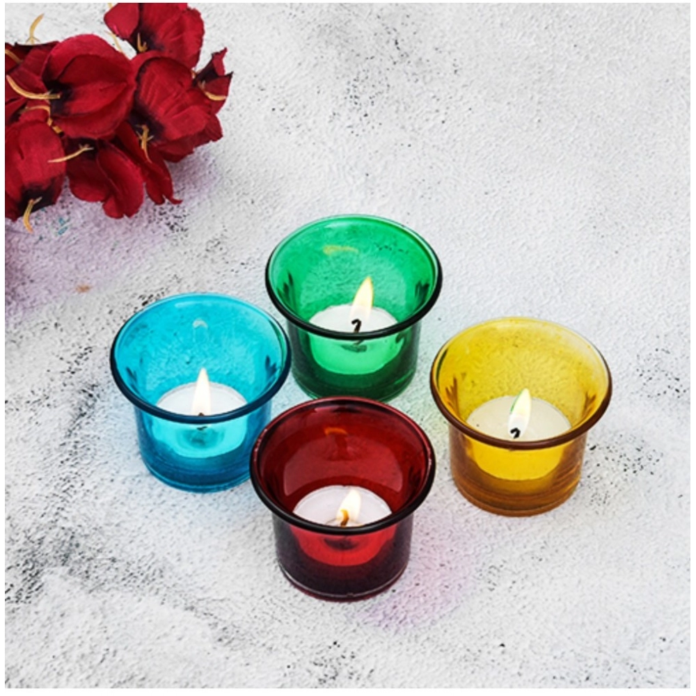 Generic Decorative Tea Light Holder Votive (Multicolor) Generic Decorative Tea Light Holder Votive (Multicolor)