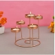 Generic Metal Tea Light Candle Holder Stand For Home Decor (Rose Gold) Generic Metal Tea Light Candle Holder Stand For Home Decor (Rose Gold)