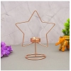 Generic Metal Tea Light Candle Holder Stand (Rose Gold)