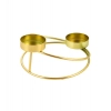 Generic Metal Tea Light Candle Holder Stand For Home Decor (Gold)