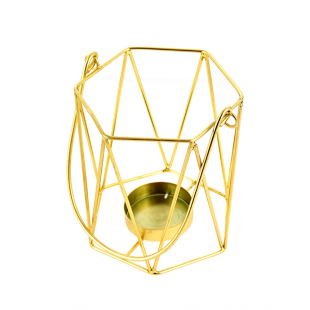 Generic Metal Tea Light Candle Holder (Gold) Generic Metal Tea Light Candle Holder (Gold)