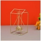 Generic Metal Tea Light Candle Holder Stand (Gold)