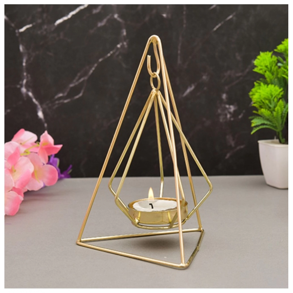Generic Metal Tea Light Candle Holder (Gold) Generic Metal Tea Light Candle Holder (Gold)