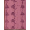 Generic Women's Linen Floral Printed Saree With Unstitched Blouse (Purple, 5-6 Mtrs)