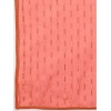 Generic Women's Linen Line Saree With Unstitched Blouse (Orange, 5-6 Mtrs)