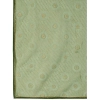 Generic Women's Linen Gola Printed Saree With Unstitched Blouse (Green, 5-6 Mtrs)