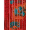Generic Women's Georgette Floral Printed Saree With Unstitched Blouse (Maroon, 5-6 Mtrs)