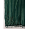 Generic Women's Chiffon Fabric Line Saree With Unstitched Blouse (Green, 5-6 Mtrs)
