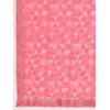 Generic Women's Zomto Printed Saree With Unstitched Blouse (Pink, 5-6 Mtrs)